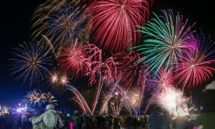 Fireworks Frenzy At Milford Waterfront In Pembrokeshire